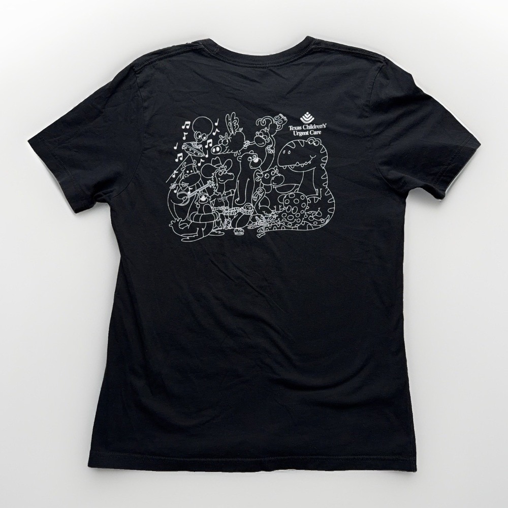 Texas Childrens Hospital T Shirt Adult L Black Houston Promo Medical Center Tee